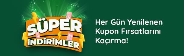 Her Gün Yenilenen Kupon Fırsatlarını Kaçırma!