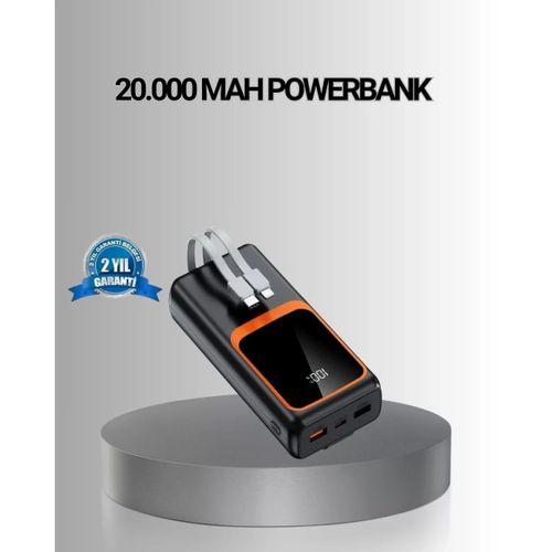Powerbank 20000 Mah Yüksek Kapasiteli Ve 22.5w Hızlı Şarj Destekli