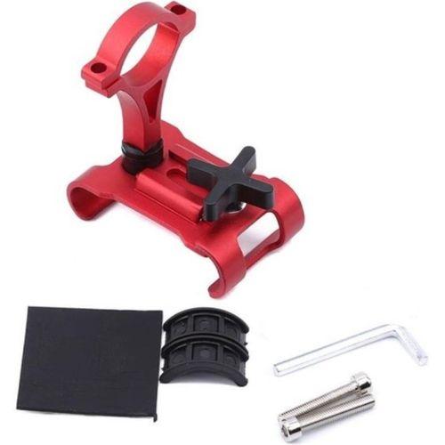 Zhltools Alüminyum Bisiklet Motosiklet Cep Telefonu Tutucu Dayanıklı Paslanmaz 360 Derece Kırmızı