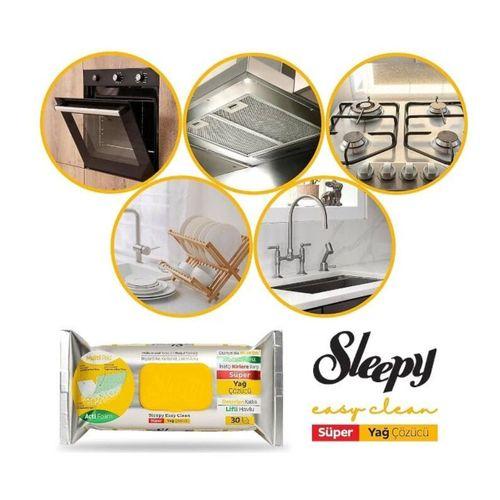 Sleepy Sleepy Yüzey Temizlik Havlusu 30 Adet Yağ Çözücü