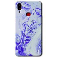 Samsung Galaxy A10s HD Baskılı Kılıf + 9D Tam Ekran Koruyucu - Cranny Liquid Wall