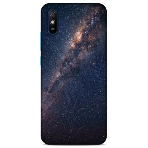 Lopard Xiaomi Redmi 9A Uyumlu Kılıf Gece'S (8) Baskılı Kılıf Lacivert