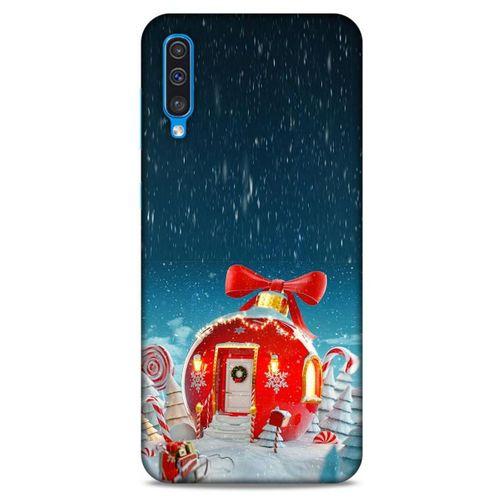Samsung Galaxy A50 Kılıf Snowix (9) Kılıf Kırmızı
