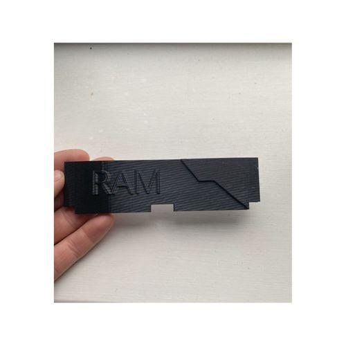 RAM 3D Baskı (Bu ürün Sadece Plastik parçadır - Almadan Önce Soru Sorabilirsiniz)