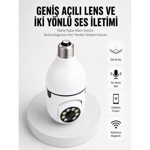 Akıllı Güvenlik Kamerası Full Hd Görüntü Ve Gece Görüş Özellikli Yeni Nesil