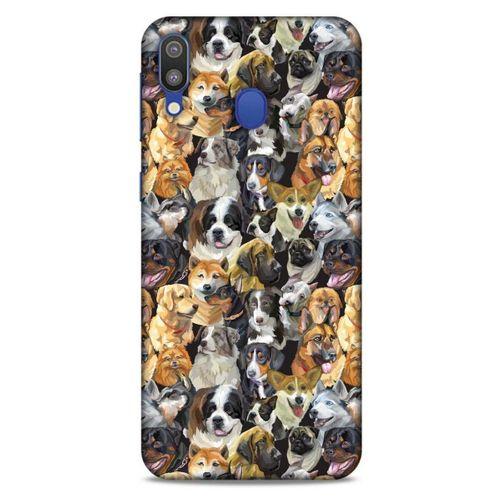 Samsung Galaxy M20 Kılıf Köpek Kıyafetleri (10) Full Koruma Kılıfı Labrador, Kaniş