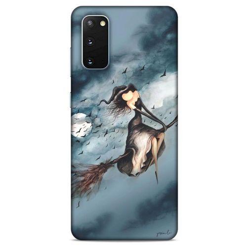 Y.Liva-2021 Özel Seri Cadılı Samsung Galaxy S20 Kılıf Silikon Kapak