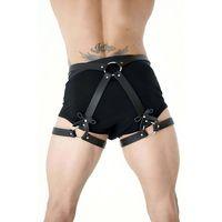 Fiyonklu Erkek  Bel Ve Bacak Deri Harness - Brfm89