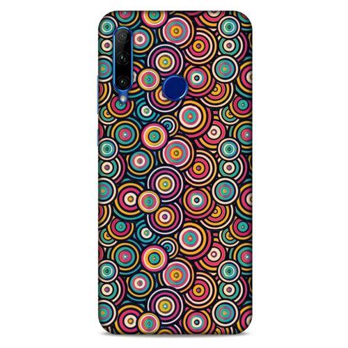 Geometrix 15 Huawei Honor 20 Lite Kılıf Silikon Kapak
