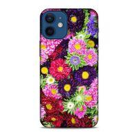 Lopard Apple iPhone 12 Mini Uyumlu Kılıf Bahar (43) Thin Fit Kılıf Çiçek Buketi