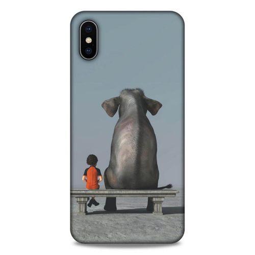 Lopard Apple iPhone XS Max Uyumlu Kılıf Manipülasyon ☻ (38) Neo Hybrid Kılıf Desenli