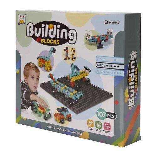 S00004843 BLOK BUİLDİNG ŞEKİLLİ YAPIM BLOKLARI 107