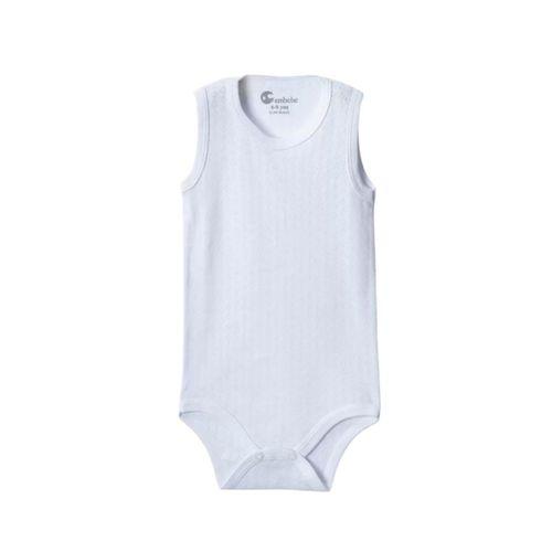 Beyaz Askılı Body Zıbın 7-12 YAŞ Çocuklar İçin (1 ADET) Alttan Çıtçıtlı Özel Gereksinimli-D