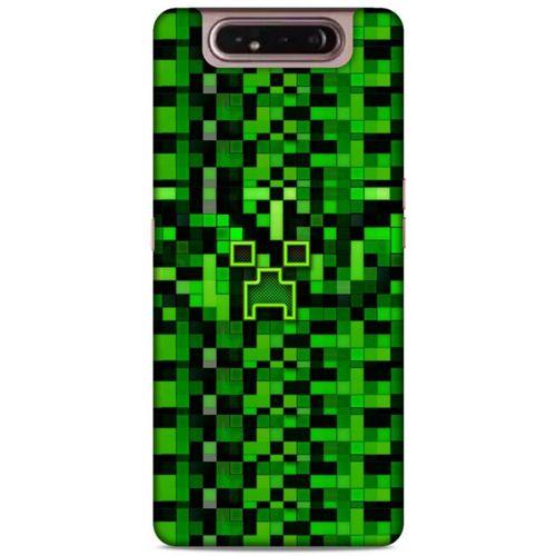 Lopard Samsung Galaxy A80 Uyumlu Kılıf PiXel (32) Soft Silikon Kılıf Yakın Steve