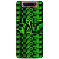 Lopard Samsung Galaxy A80 Uyumlu Kılıf PiXel (32) Soft Silikon Kılıf Yakın Steve