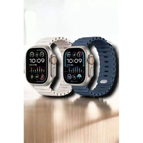 Yeni Nesil Ultra Akıllı Saat Titreşimli, Uyku & Sağlık Takibi, Çift Kordon