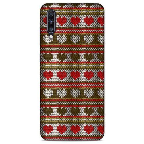 Kazak (10) Desenli Silikon Kapak Telefon Kabı Samsung Galaxy A70 Kılıf