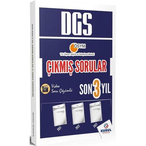 DGS Son 3 Yıl Çıkmış Sorular ve Video Çözümleri Kurul Yayıncılık