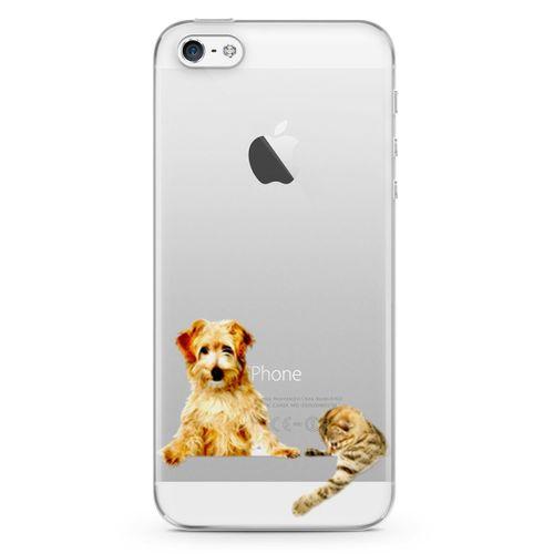 Apple iPhone 5 Kılıf Avustralya Terrier Arka Kapak Koruma Desenli Full Koruyucu