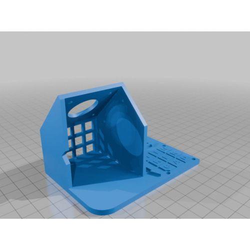 Tina2 45 Derece Dış Ekstruder Montajı (Bu ürün Sadece Plastik parçadır - Almadan Önce Soru Sorabilirsiniz)