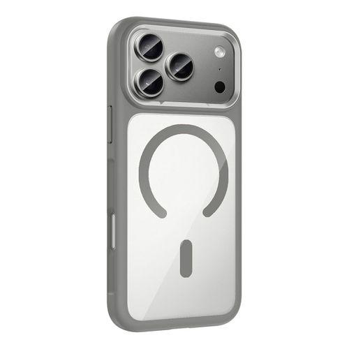 Apple iPhone 17 Pro Max Kılıf M-Safe Şarj Özellikli Metal Kamera Çerçeveli Zore Tiko Kapak