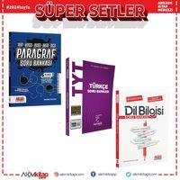 Karekök TYT Türkçe ve AKM Paragraf Dil Bilgisi Soru Bankası Seti 3 Kitap