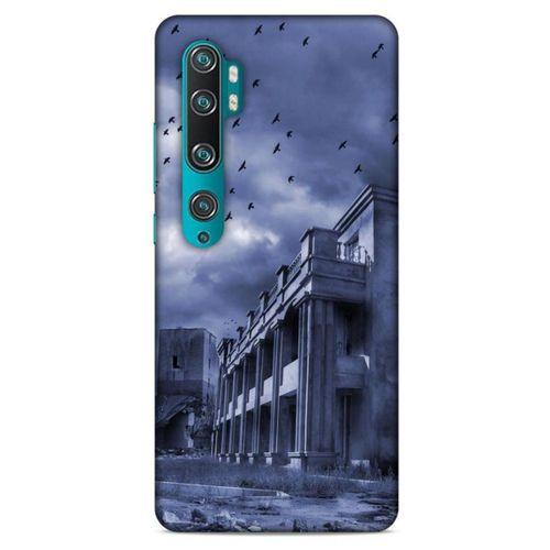 Xiaomi Mi Note 10 Pro Kılıf Depresyon (39) Liquid Crystal Kılıf Şeker Pembe Bordo