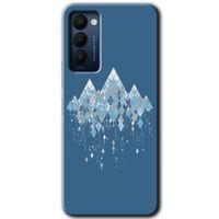 Tecno Camon 18 HD Baskılı Kılıf + 9D Tam Ekran Koruyucu - İceberg