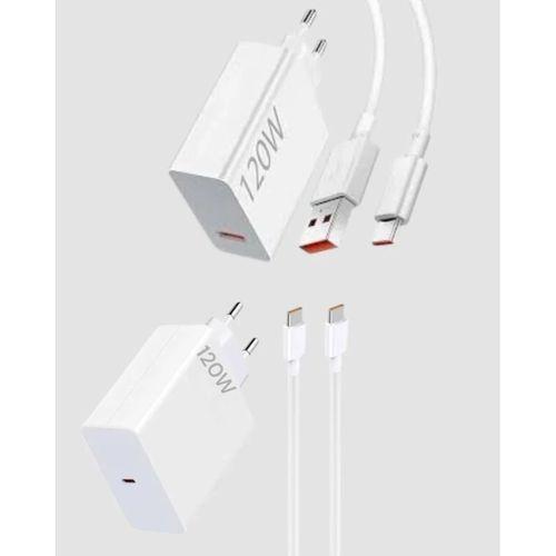 Turbo 120w Hızlı Şarj Cihazı – Kısa Devre Ve Akım Koruma Özellikli