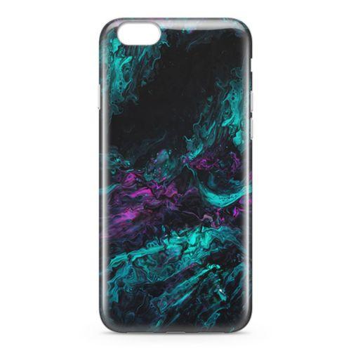 Apple iPhone 6 6s Kılıf Dağılmış Mürekkep Arka Kapak Koruma Desenli Full Koruyucu