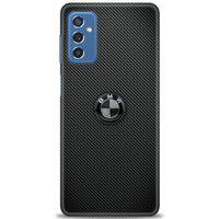 Samsung Galaxy M52 5G Kılıf HD Baskılı Kılıf - Bmw Siyah + Tam Ekran Koruyucu