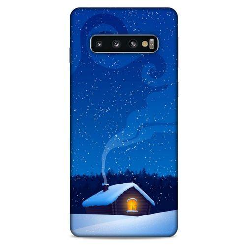 Samsung Galaxy S10 Kılıf Snowix (21) Koruyucu Kapak Parliement Mavi