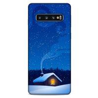 Samsung Galaxy S10 Kılıf Snowix (21) Koruyucu Kapak Parliement Mavi