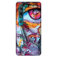 Lopard Xiaomi Mi Note 10 Uyumlu Kılıf Sürreal Yüzler ♀ (14) Lansman Kılıf Desenli