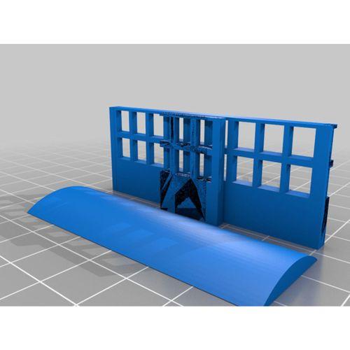 N Ölçek 104 Ft Çift Raylı Plaka Kiriş Köprüsü 3D Baskı (Bu ürün Sadece Plastik parçadır - Almadan Önce Soru Sorabilirsiniz)