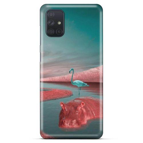 Lopard Samsung Galaxy M51 Uyumlu Kılıf Manipülasyon ☻ (21) Koruyucu Kapak Baskılı