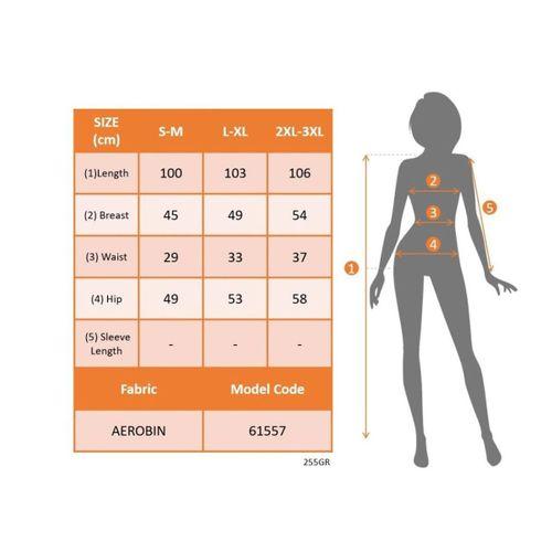 Kadın Sıfır Kollu Degaje Yakalı Yandan Bağlamalı Aerobin Elbise