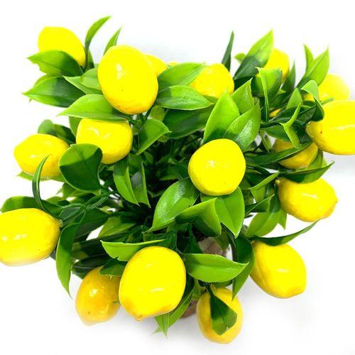 Saksıda Yapay Mini Limon Ağacı 30 Cm