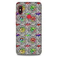 Graffitix (16) Desenli Silikon Kapak Xiaomi Redmi Note 6 Pro Kılıf