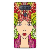 Lopard LG K61 Uyumlu Kılıf Sürreal Yüzler ♀ (42) Rugged Armor Kılıf Desenli