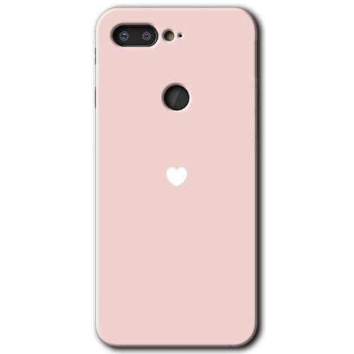 General Mobile GM 9 Pro Kılıf HD Desen Baskılı Arka Kapak - Sade Kalp