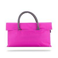 Classone BYN-EL009 WTXPro Su Geçirmez Kumaş 13-14 inch Bayan Laptop El Çantası- Tote Bag- Fuşya