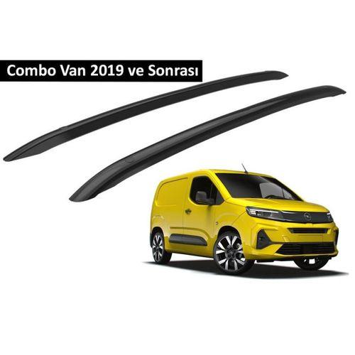 Opel Combo Van 2019 ve Sonrası Orjinal Tip OEM Tavan Çıtası (Siyah Renk)