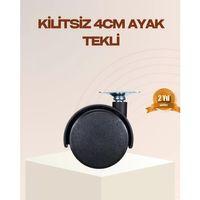 4 Cm Kilitsiz Mobilya Ayağı Tekli Kolay Dönen Masa Ve Sehpa Ayağı