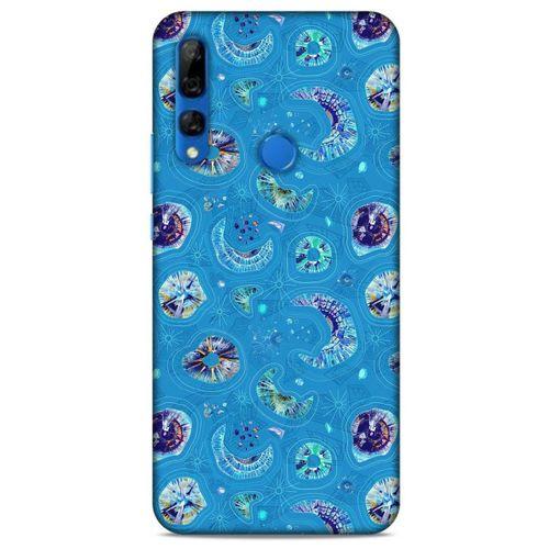 Huawei Y9 Prime 2019 Kılıf Baskılı Özel Seri Taşlı (44) Tough Armor Kılıf