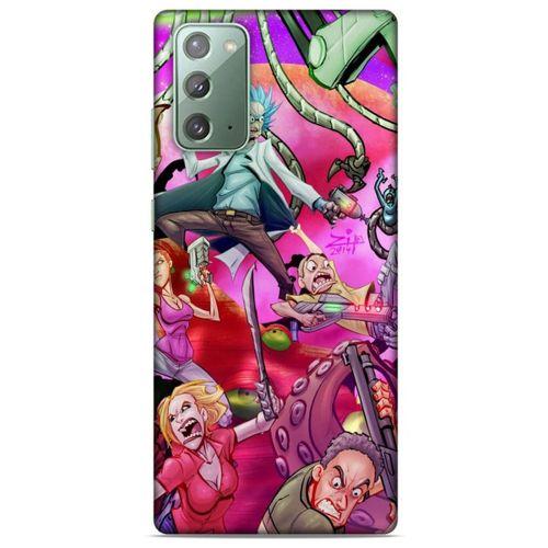 Samsung Galaxy Note 20 Uyumlu Kılıf Rick And Morty (43) Thin Fit Kılıf Jerry C-500A