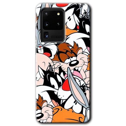 Potkal Hediye Fabrikası Samsung Galaxy S20 Ultra Kılıf HD Desen Baskılı Arka Kapak - Karakterler