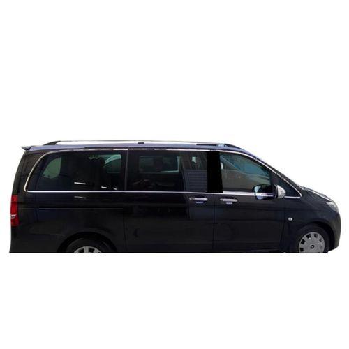 Mercedes Uyumlu Vito 2014+ 24 Parça Cam Çerçevesi