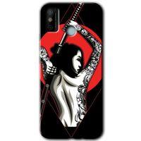 Tecno Spark 6 Go Kılıf HD Desen Baskılı Arka Kapak - Samurai Girl