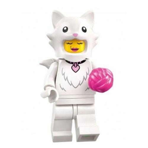 Lego Minifigür 71051 Seri 28 - 02 Fluffy Cat Costume